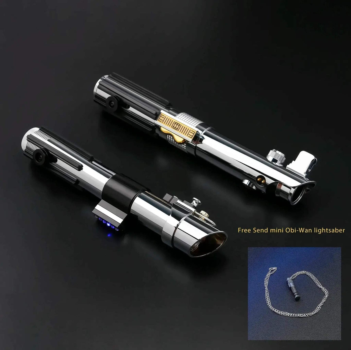USB Rechargeable RGB Lightsaber With Metal Hilt For Cosplay - ToylandEU