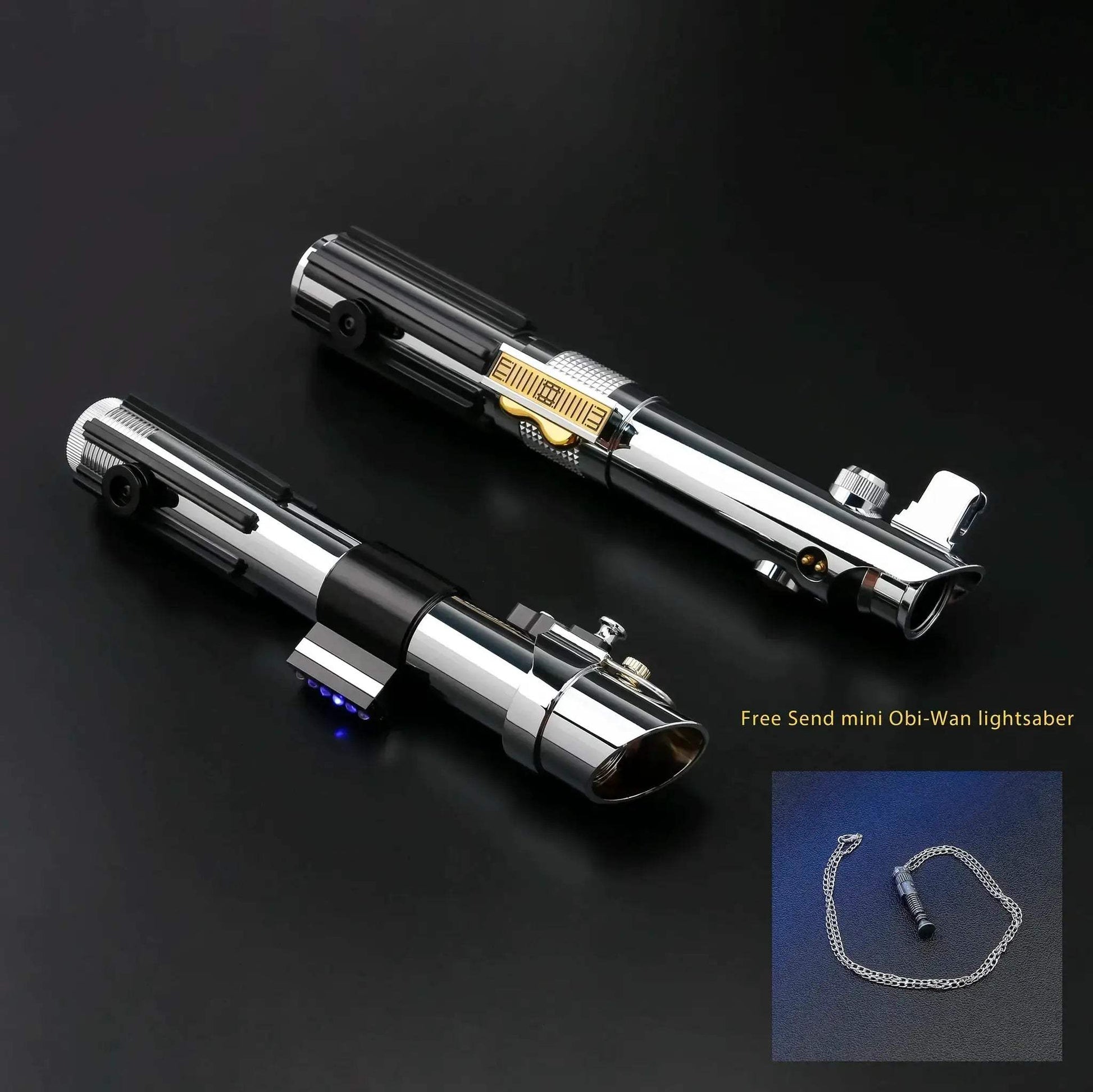 USB Rechargeable RGB Lightsaber With Metal Hilt For Cosplay - ToylandEU