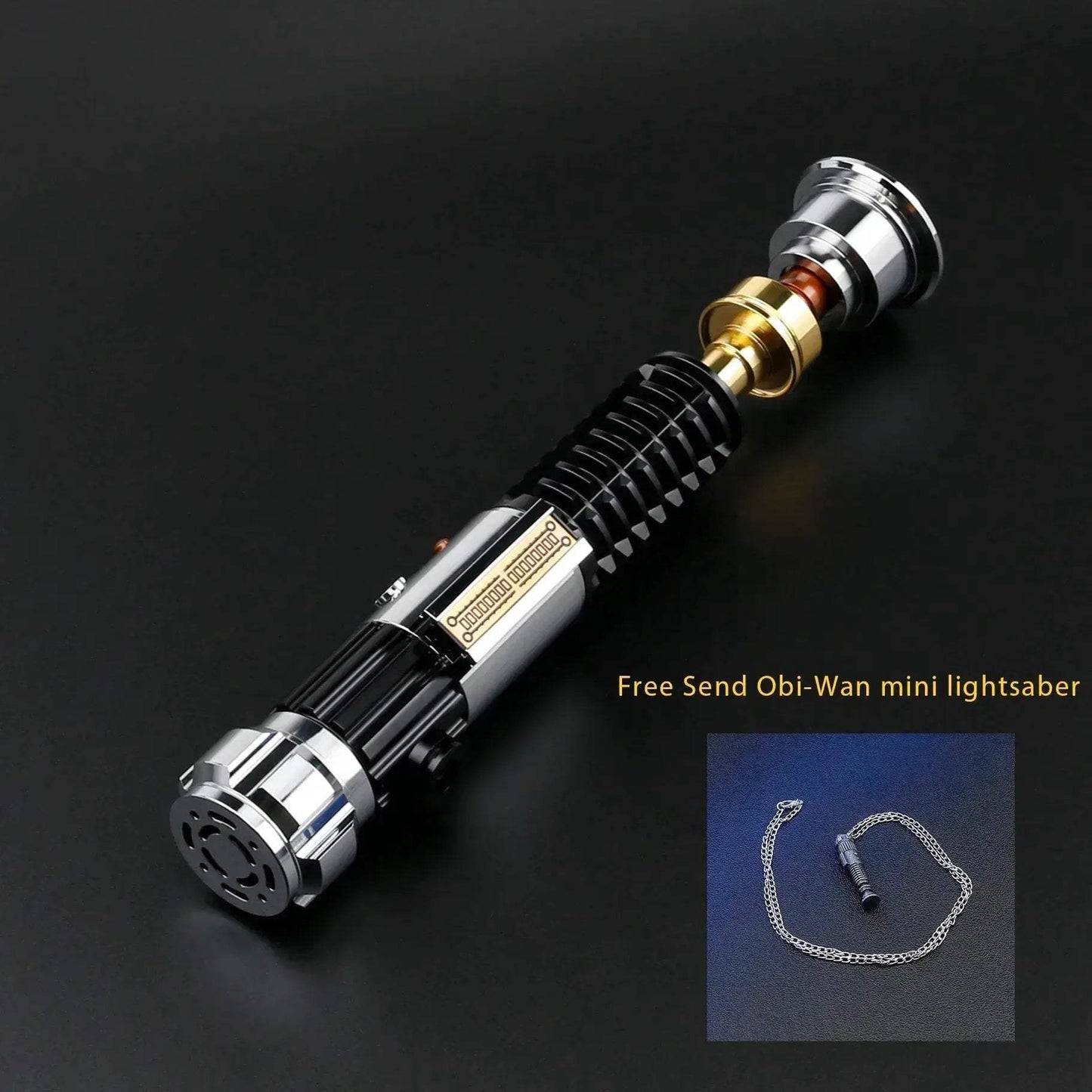 USB Rechargeable RGB Lightsaber With Metal Hilt For Cosplay - ToylandEU