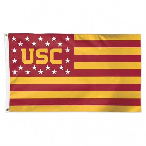 USC Trojans 3x5 Deluxe Flag Stars And Stripes Design - ToylandEU