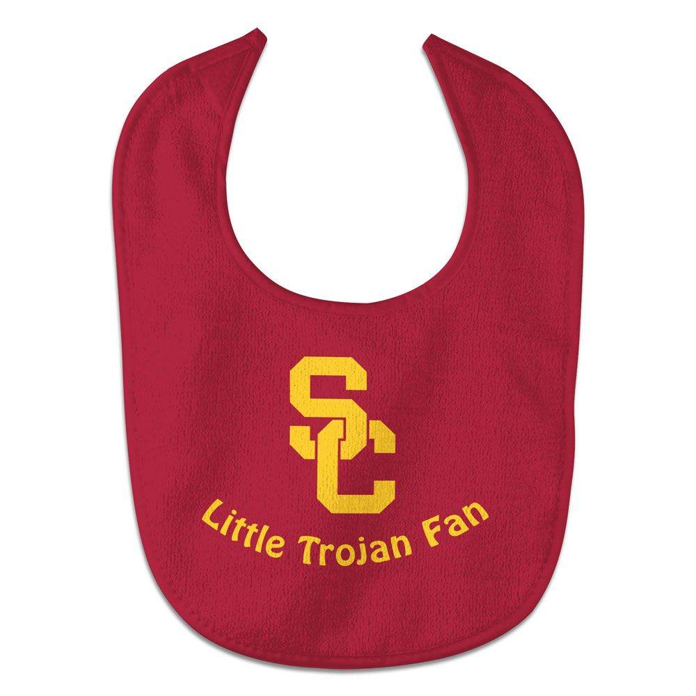 USC Trojans Baby Bib All Pro Style Officially Licensed - ToylandEU