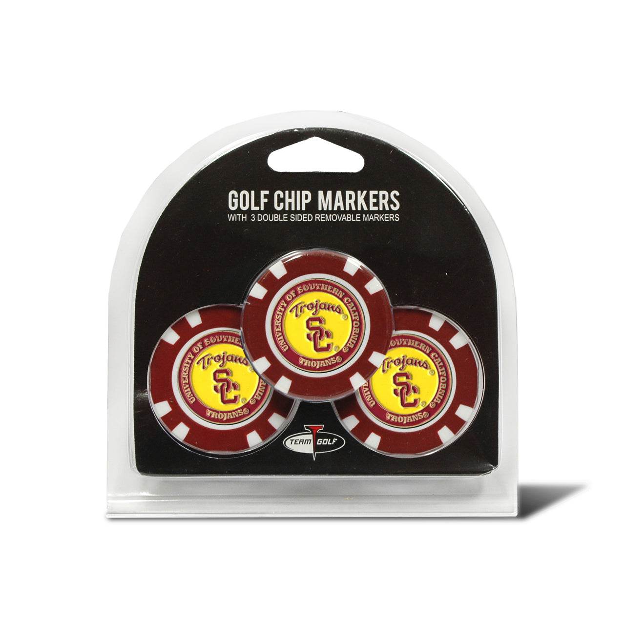 USC Trojans Golf Chip With Marker 3 Pack Special Order - ToylandEU