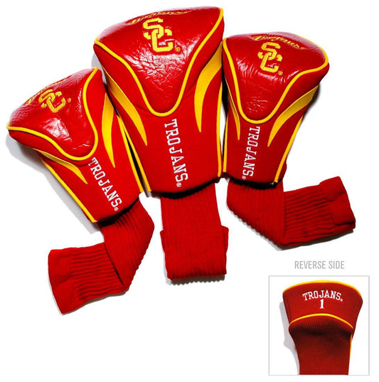 USC Trojans Golf Club Headcovers Contour Sock Set 3 Piece - ToylandEU