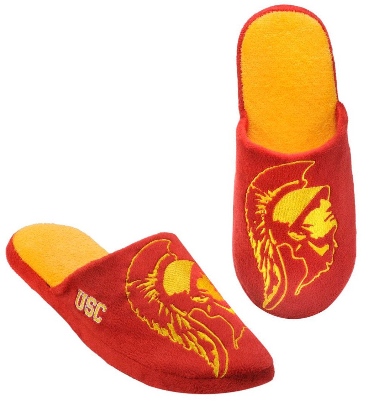 USC Trojans Men Slippers With Big Logo Size L One Pair - ToylandEU