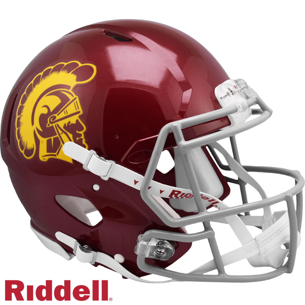 USC Trojans Riddell Authentic Full Size Speed Helmet - ToylandEU