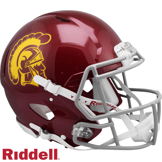 USC Trojans Riddell Authentic Full Size Speed Helmet - ToylandEU