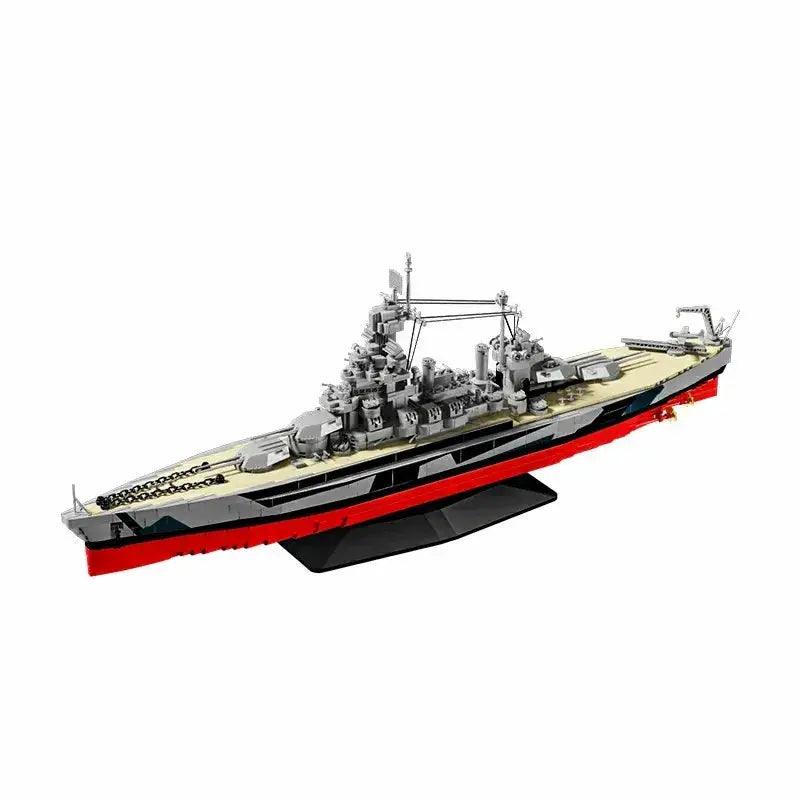  USS Colorado 1:300 Battleship Building Blocks Display Ready -  ToylandEU™