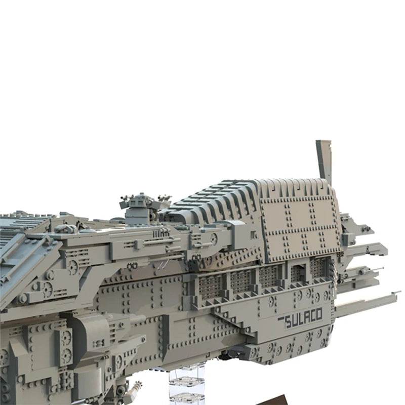 USS Sulaco 9816 Model MOC Building Blocks Spaceship DIY Toys Building Bricks MOC - ToylandEU