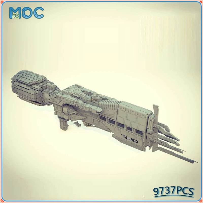 USS Sulaco 9816 Model MOC Building Blocks Spaceship DIY Toys Building Bricks MOC - ToylandEU