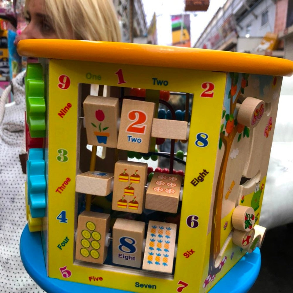 Interactive Montessori Busy Board for Cognitive Development in Children - ToylandEU