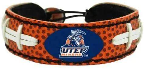  UTEP Miners Leather Bracelet Classic Football Accessory -  ToylandEU™