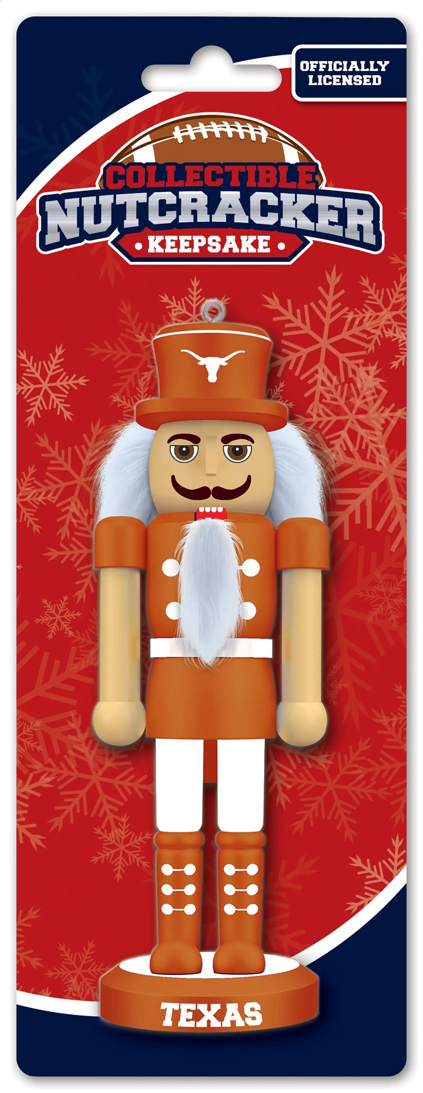 Texas Longhorns Nutcracker Miniature Periodic Restock