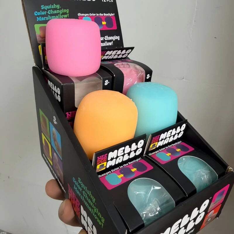 UV Reactive Squishy Fidget Toy | Soft Texture | Toylandeu™