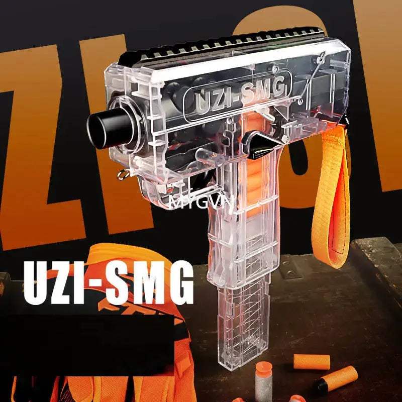 UZI Electric Toy Gun Soft Bullet Blaster For Outdoor Play - ToylandEU
