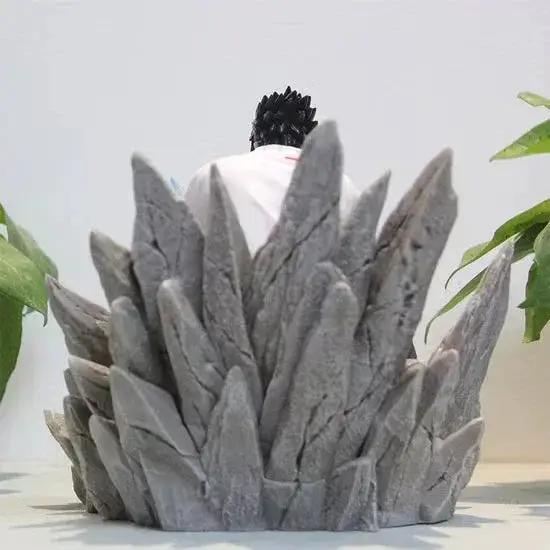 Uchiha Sasuke Mantra Seal Action Figure Sitting Pose, Naruto Shippuden Anime Figurines 18 CM - ToylandEU