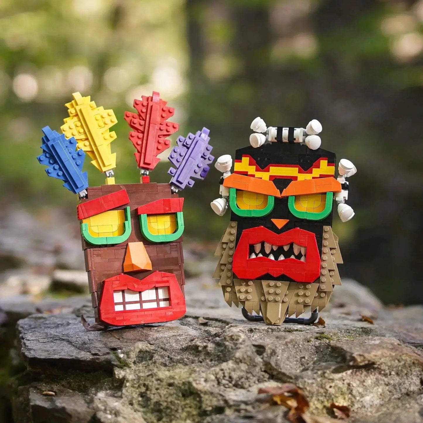  Uka Uka Mask Life Size With Lego Bricks Displayable -  ToylandEU™