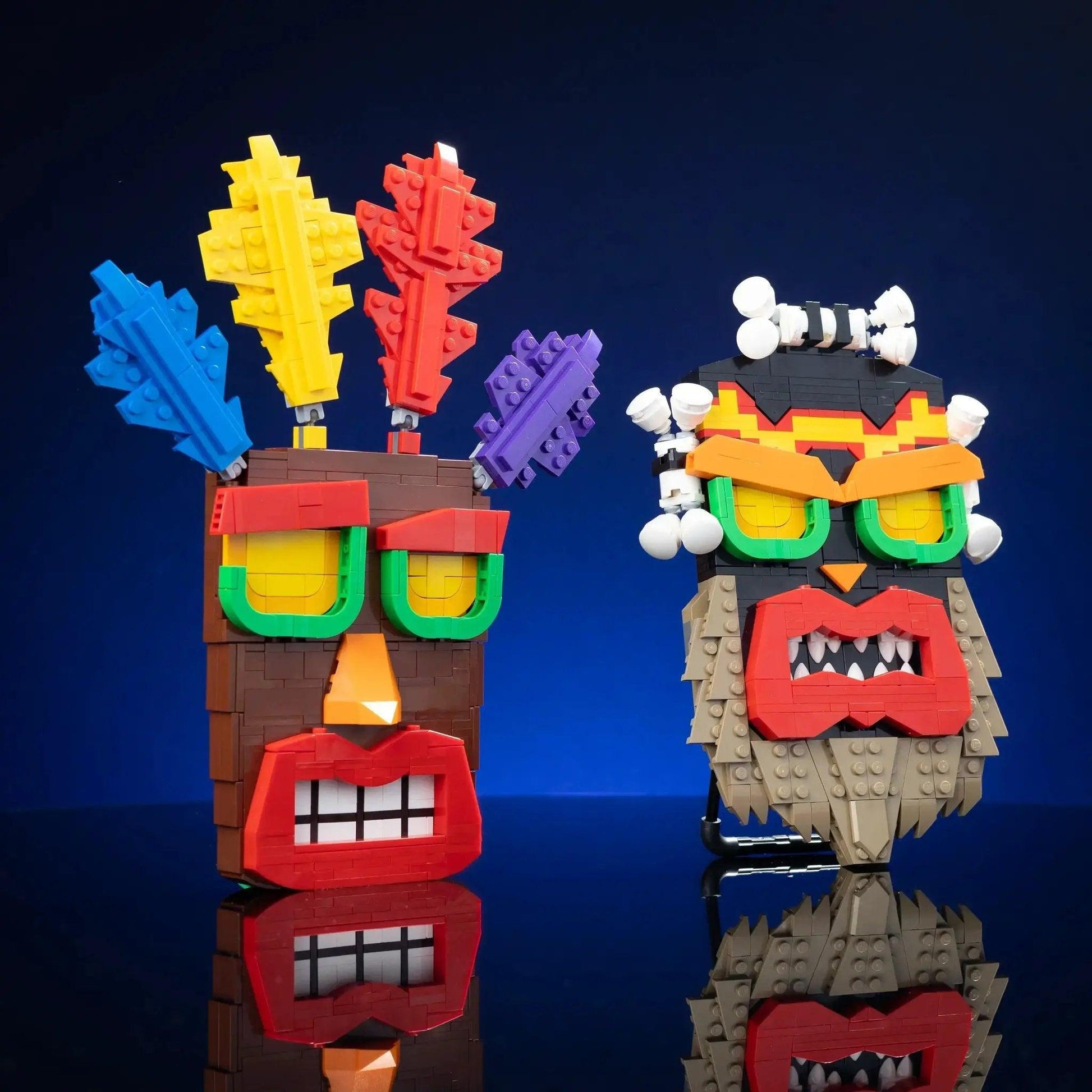  Uka Uka Mask Life Size With Lego Bricks Displayable -  ToylandEU™