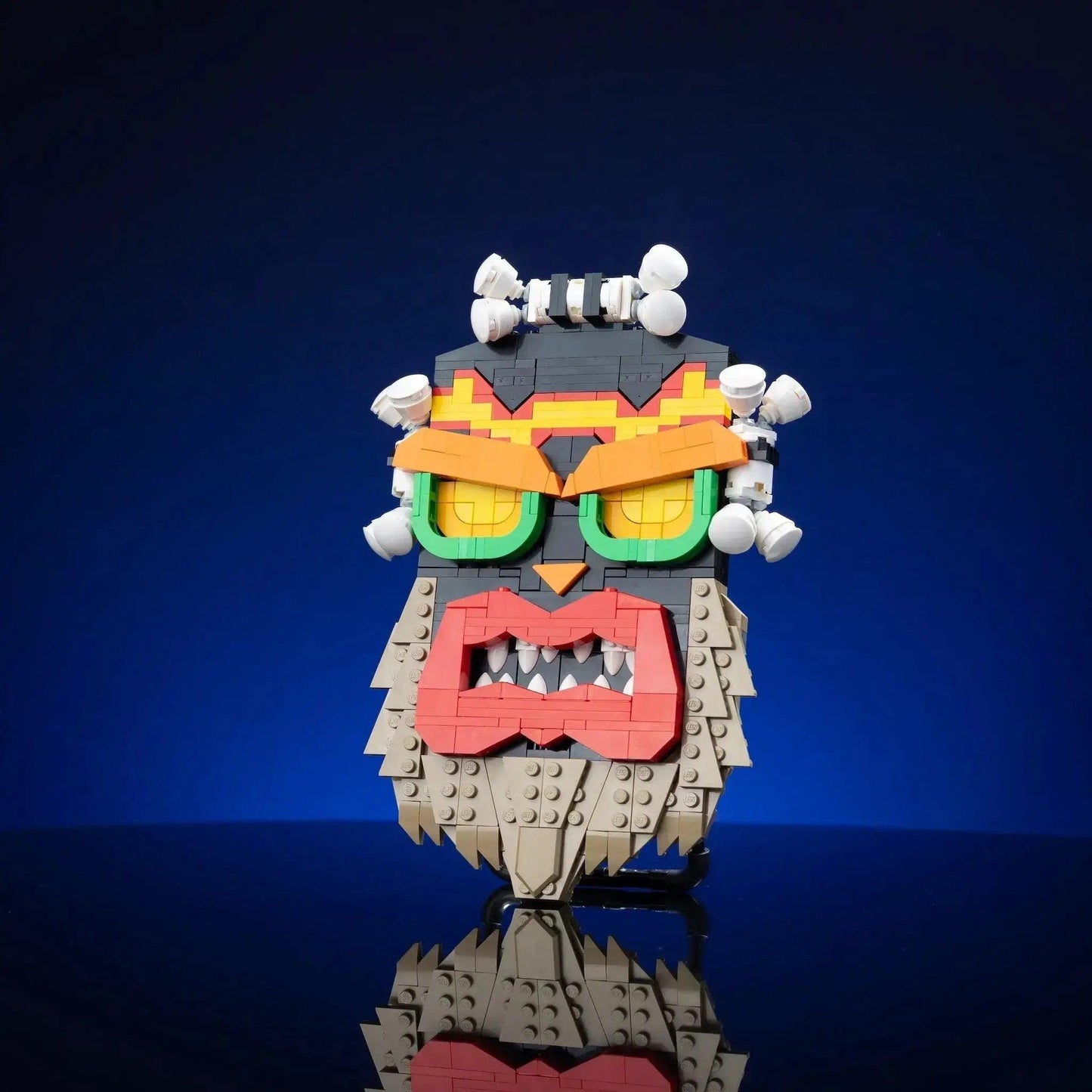  Uka Uka Mask Life Size With Lego Bricks Displayable -  ToylandEU™