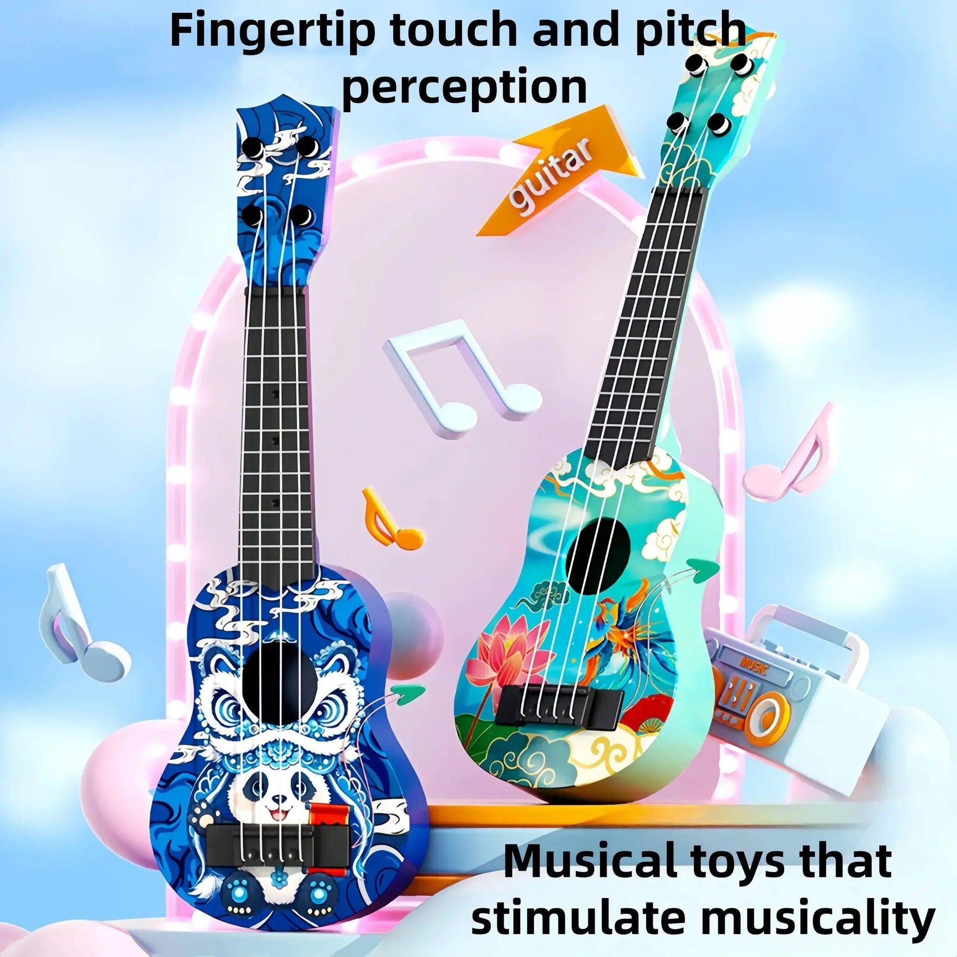  Ukulele for Kids Beginner Friendly Toy Guitar Gift -  ToylandEU™