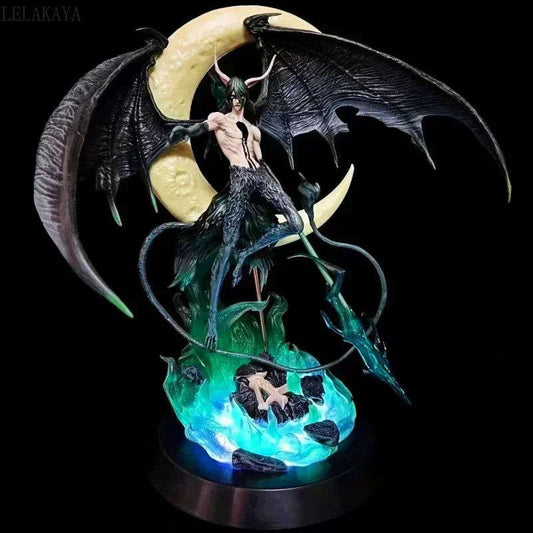 Ulquiorra Cifer Bleach Anime LED Figure, Released Form Segunda Etapa Arrancar Espada Action Figurine 40cm