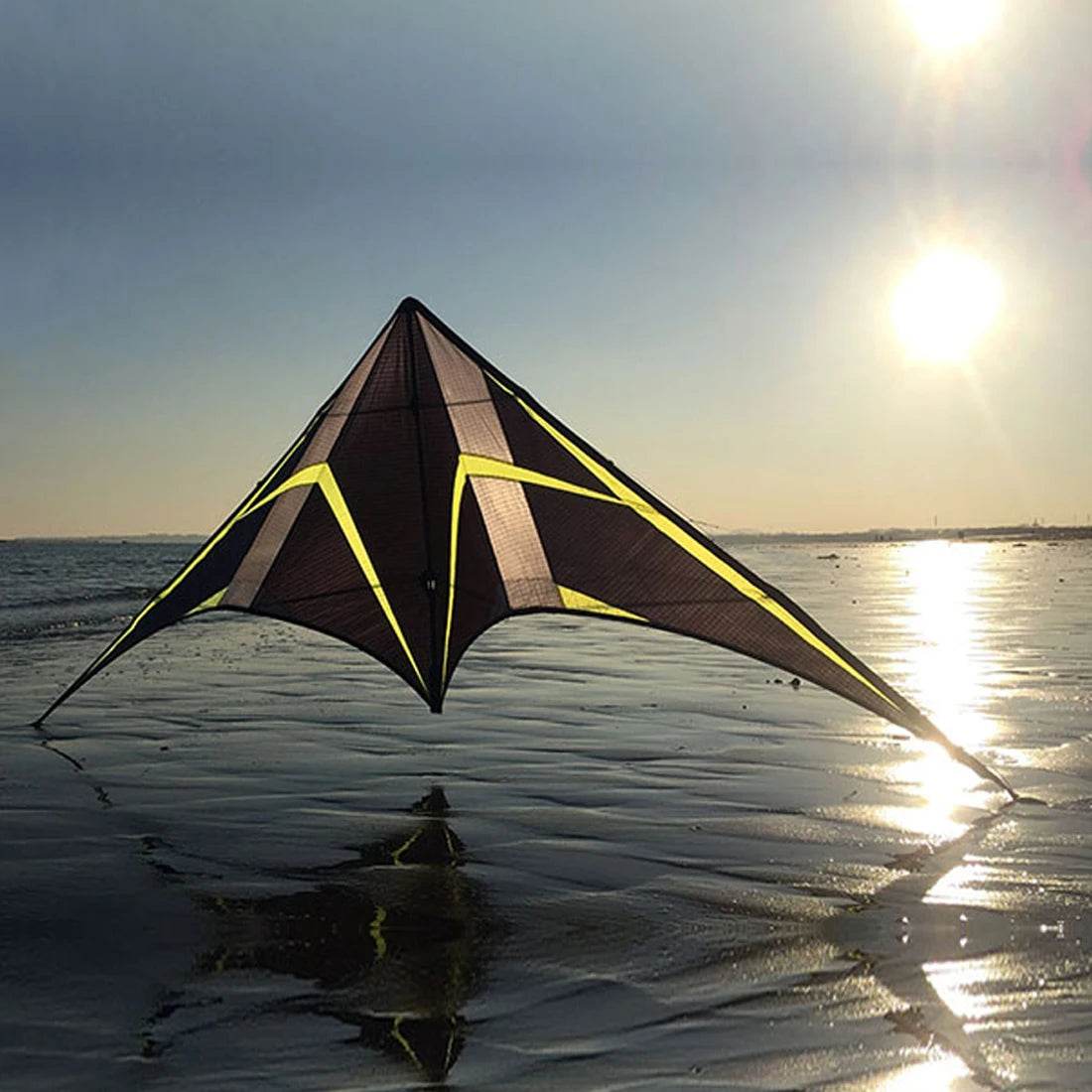 Ultimate 2.4m Freilein WARLORD Dual-Line Stunt Kite for Thrilling Flights - ToylandEU