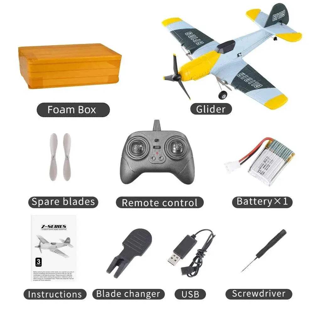  Ultimate Aerobatic Mini RC Airplane - Ready-to-Fly 150mm Wingspan  -  ToylandEU™