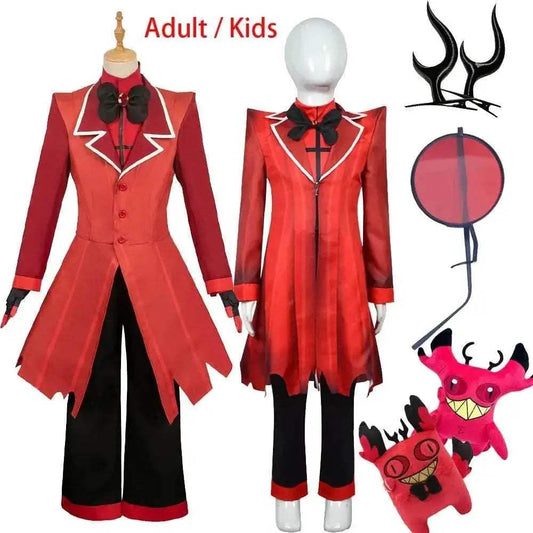 Ultimate Alastor Cosplay Costume Set for All Ages – Unisex Anime Fun! - ToylandEU