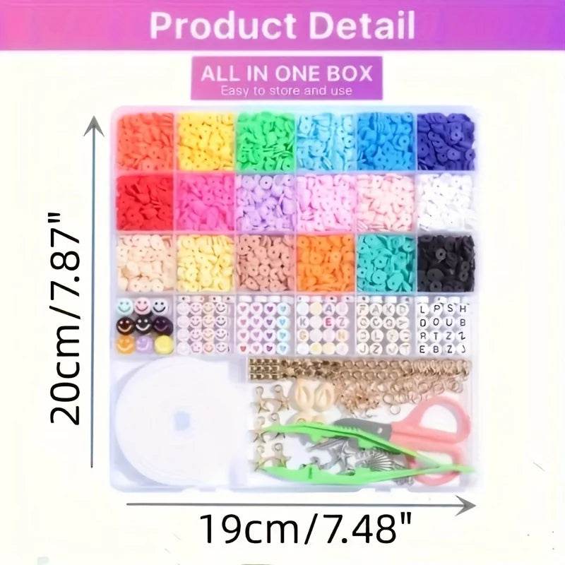 Ultimate Bracelet Making Kit Scissors 3100 Beads For Kids - ToylandEU