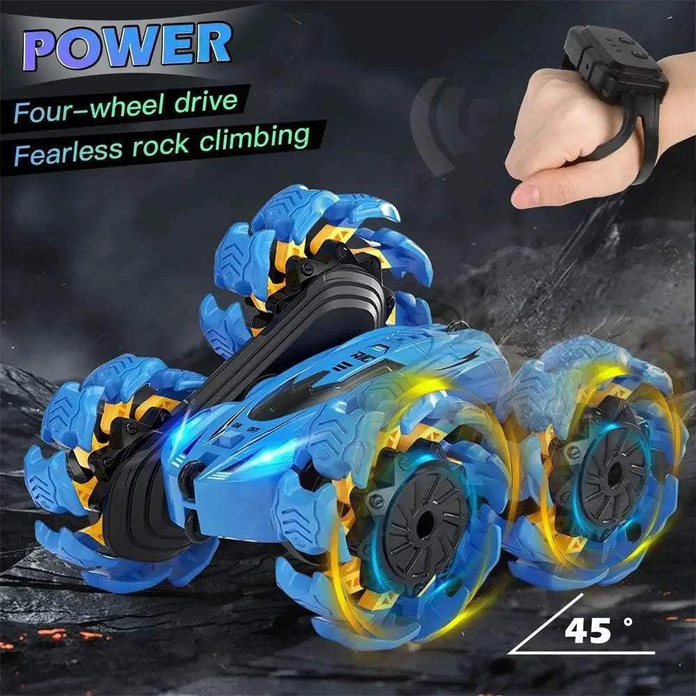  Ultimate Gesture-Controlled 4WD Stunt Car with 360° Flips -  ToylandEU™