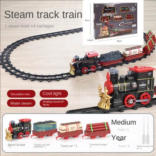 Ultimate High-Speed Steam Train Toy for Kids' Creative Adventures - ToylandEU