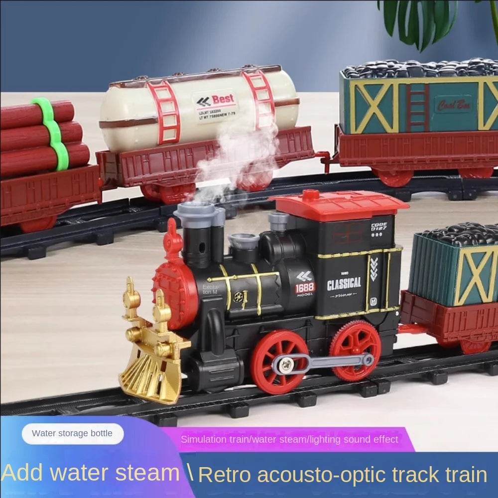 Ultimate High-Speed Steam Train Toy for Kids' Creative Adventures - ToylandEU