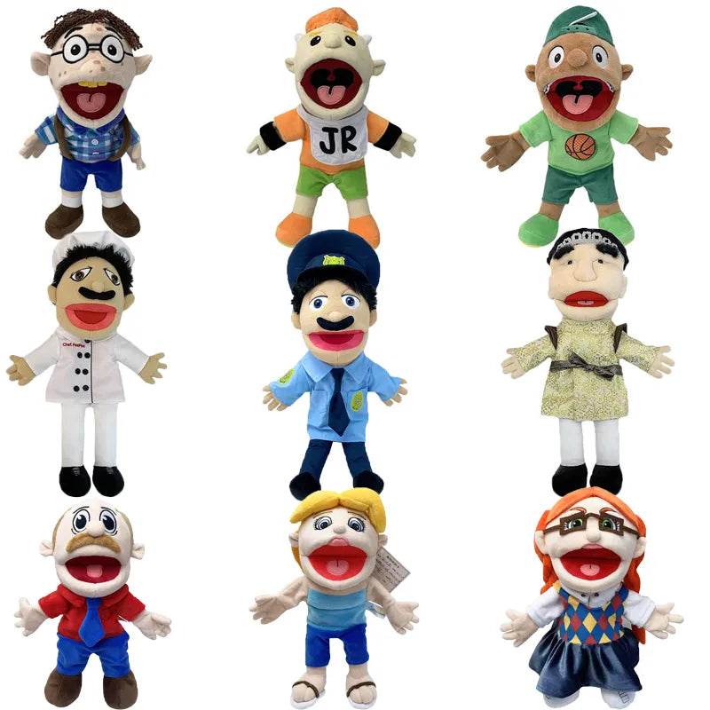 Ultimate Jeffy Puppet Doll - Plush Hand Muppet Collection for Kids - ToylandEU
