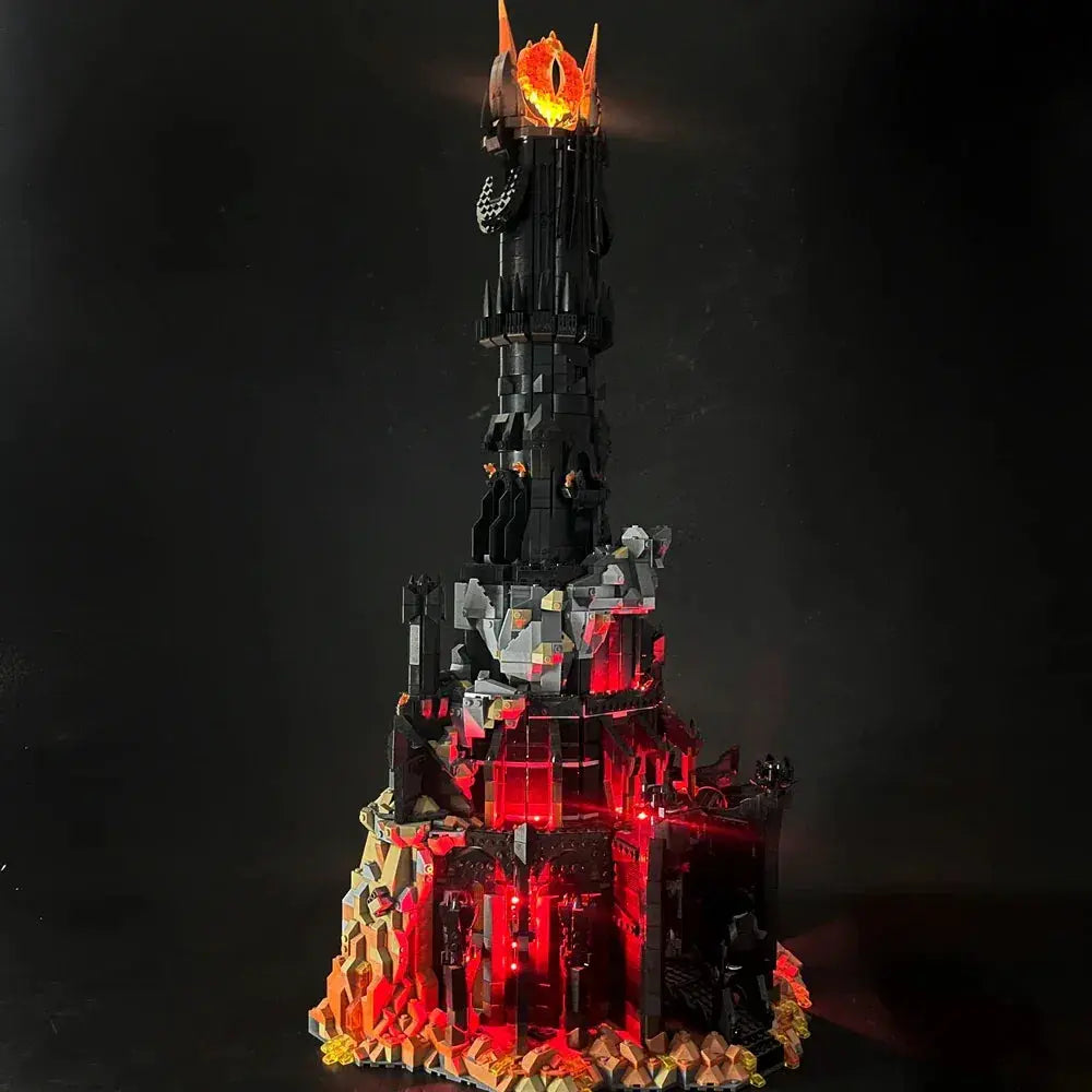 Ultimate LED Light Kit LEGO Barad Dur 10333 Remote - ToylandEU