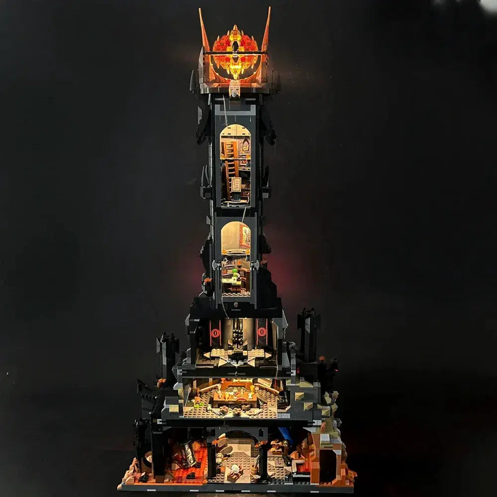 Ultimate LED Light Kit LEGO Barad Dur 10333 Remote - ToylandEU