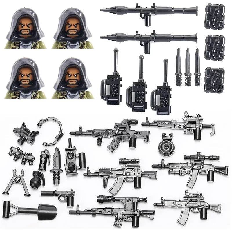 Ultimate Military Mission Building Blocks Set with Action Figures - ToylandEU