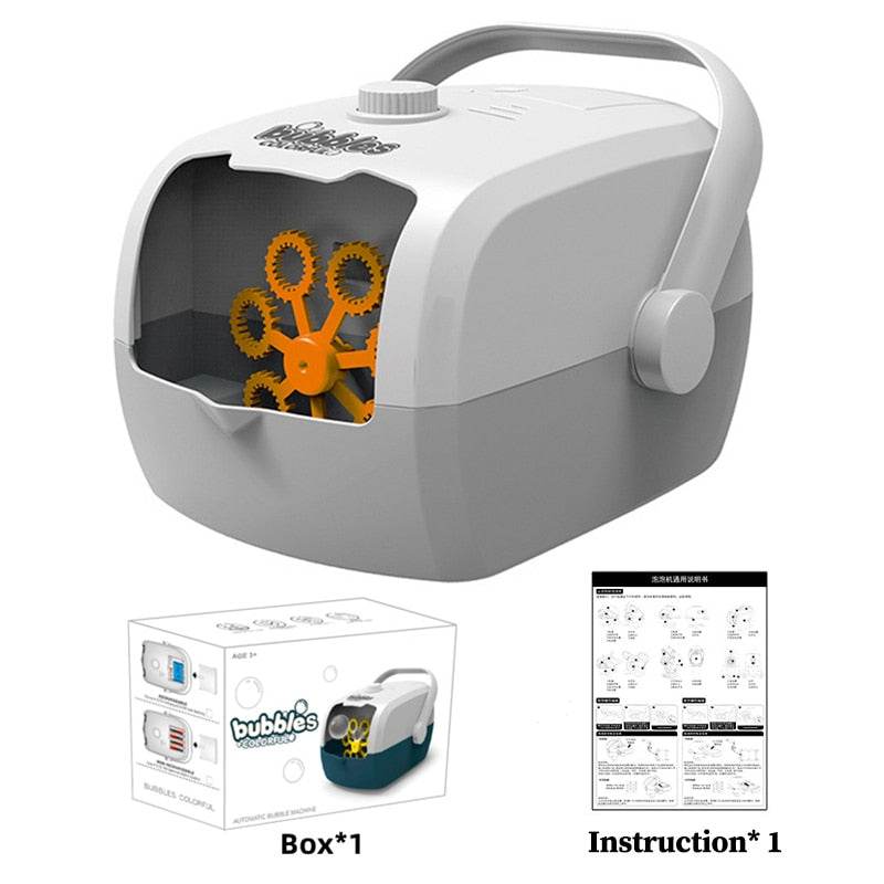 Ultimate Portable Bubble Machine for Kids - Two-Speed Fun Outdoors! - ToylandEU