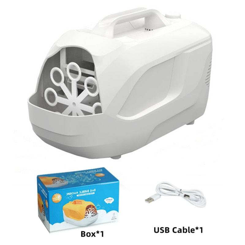 Ultimate Portable Bubble Machine for Kids - Two-Speed Fun Outdoors! - ToylandEU