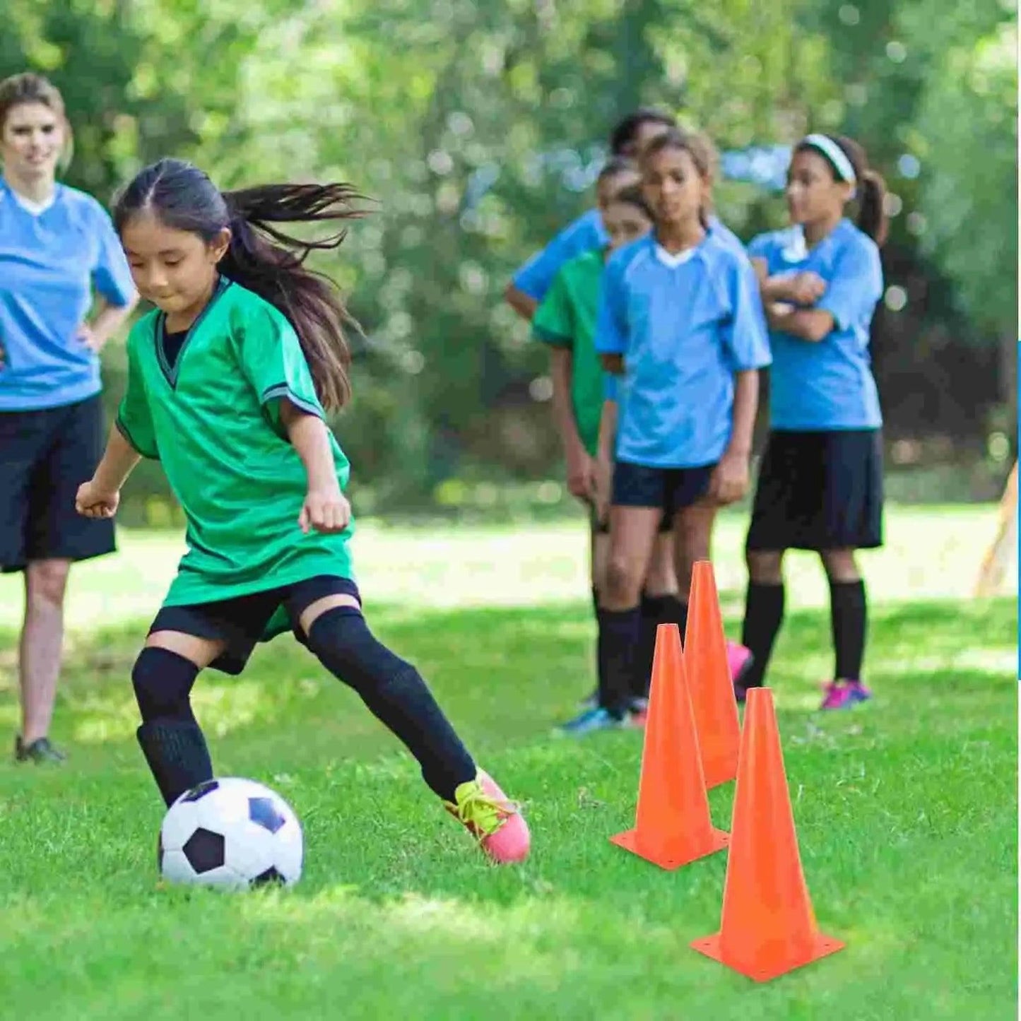  Ultimate Soccer Cones 4 Piece Plastic Set Toyland EU -  ToylandEU™