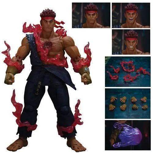 Street Fighter Evil Ryu Highly Articulated Action Figure - ToylandEU