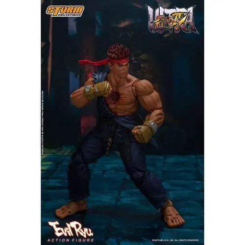 Street Fighter Evil Ryu Highly Articulated Action Figure - ToylandEU