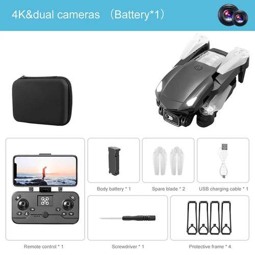 Ultimate V10 HD Quadcopter Drone with Obstacle Avoidance & Dual Cameras - ToylandEU