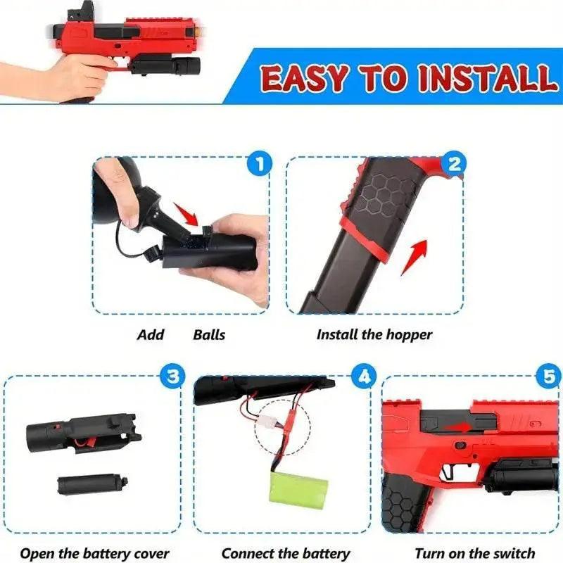  Ultra Fast Gel Blaster X6 Pistol Toyland EU -  ToylandEU™