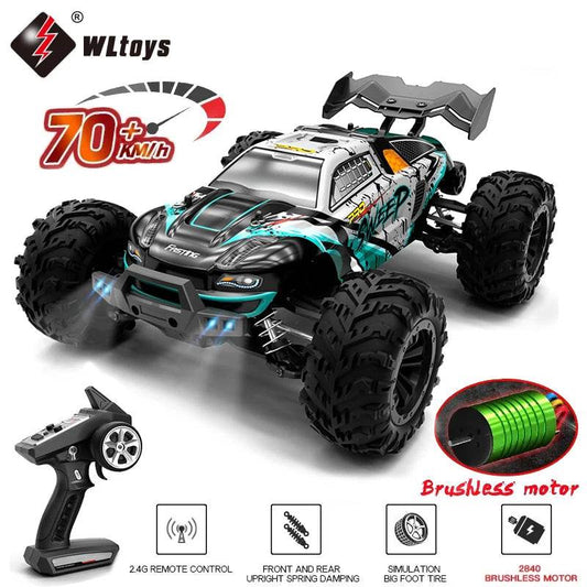 Ultra High Speed 4WD RC Car LED Remote Controller For Kids - ToylandEU