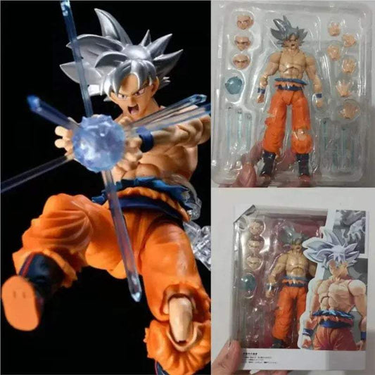  Ultra Instinct Goku PVC Figure 16cm White Hair -  ToylandEU™
