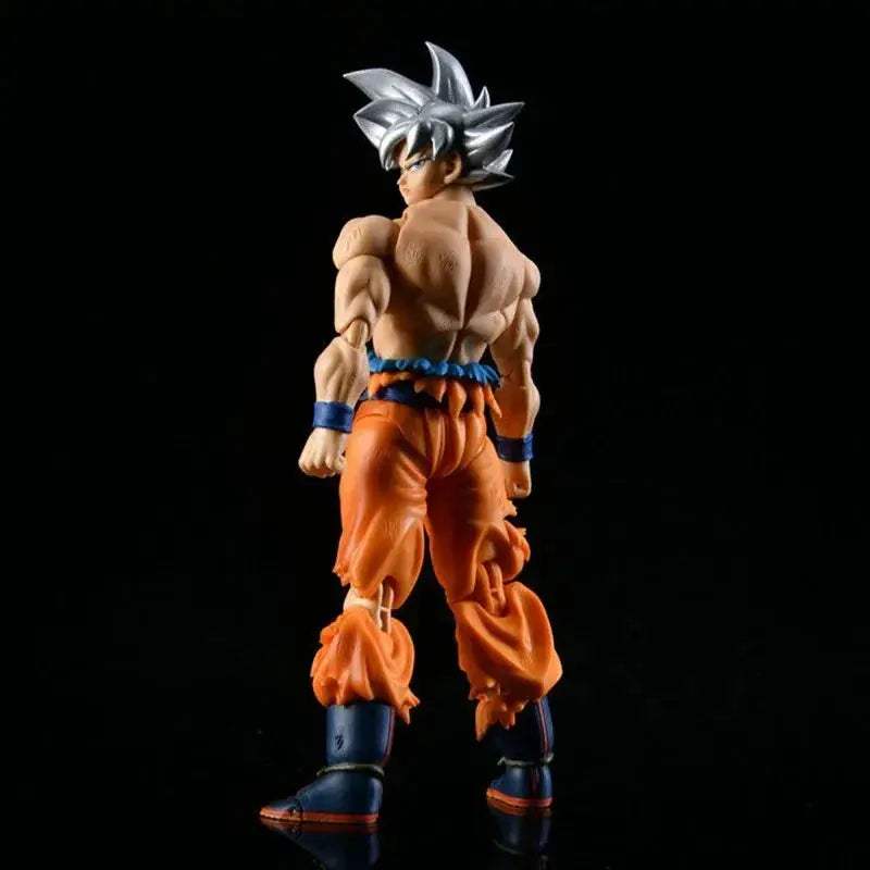 Ultra Instinct Goku PVC Figure 16cm With White Hair - ToylandEU