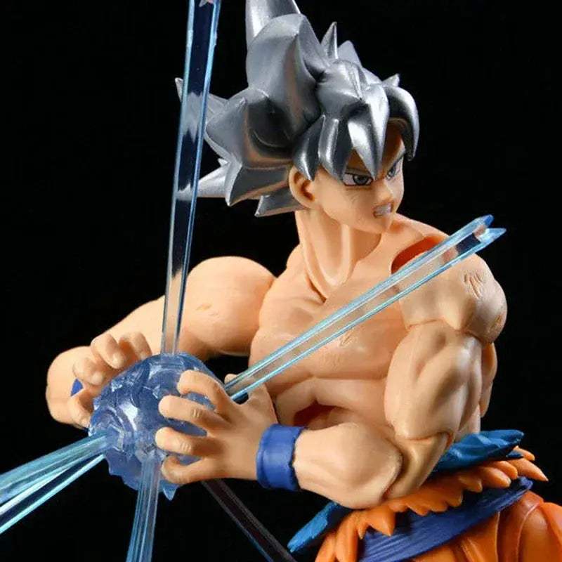 Ultra Instinct Goku PVC Figure 16cm With White Hair - ToylandEU