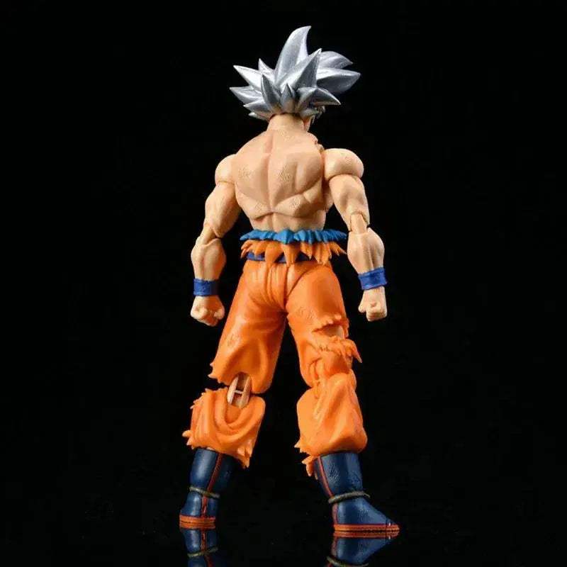 Ultra Instinct Goku PVC Figure 16cm With White Hair - ToylandEU
