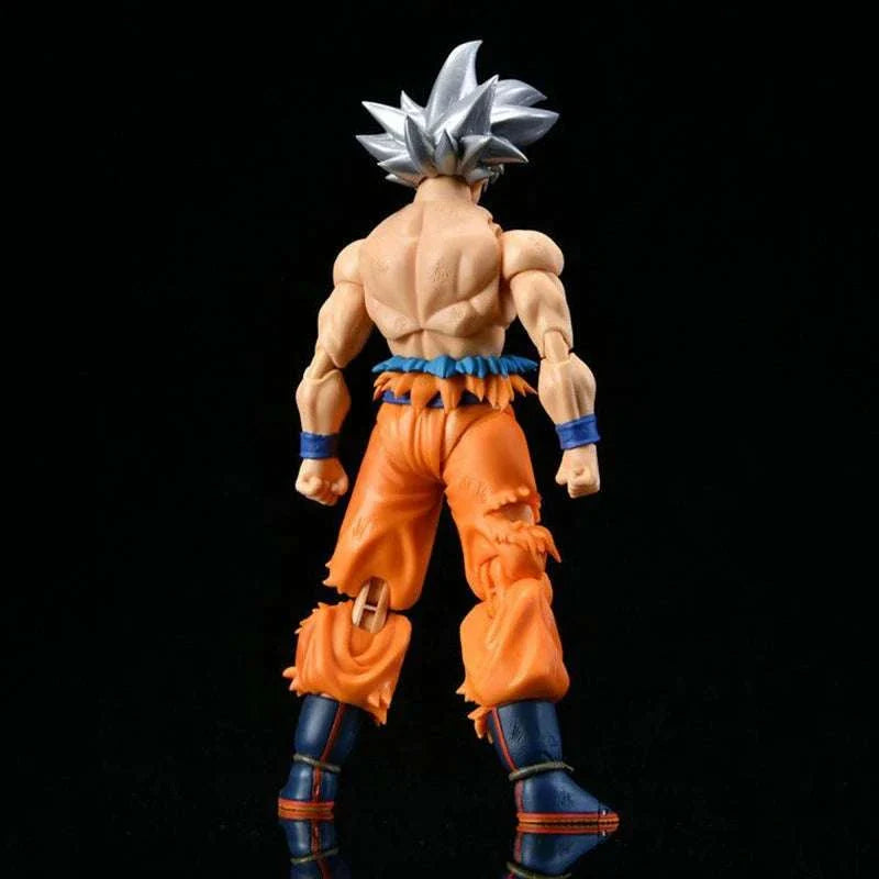  Ultra Instinct Goku PVC Figure 16cm White Hair 
