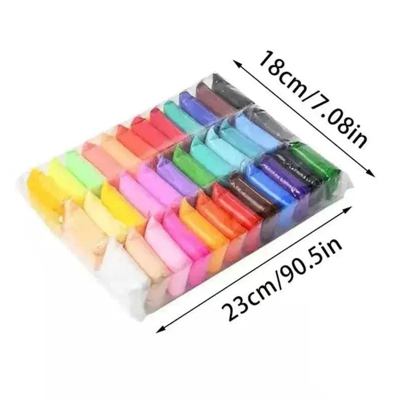  Ultra Light 24 Color Air Dry Clay Kit Toyland EU -  ToylandEU™