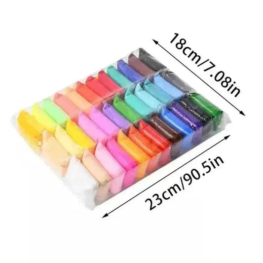  Ultra Light 24 Color Air Dry Clay Kit Toyland EU -  ToylandEU™